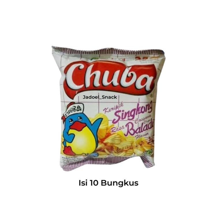 

Ready CHUBA KEJU BALADO AYAM KERIPIK SINGKONG by Jadoel Snack