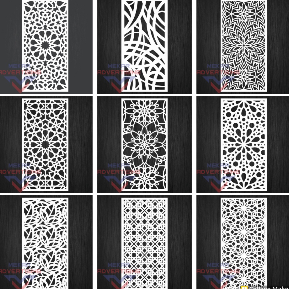 Diminati KRAWANGAN PVC BOARD  ORNAMEN PVC FOAM BOARD TEBAL 5MM