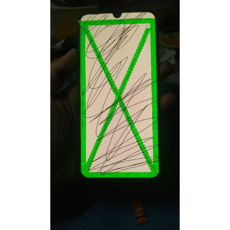 LCD+FRAME ORI COPOTAN Samsung M31, M21, M30s. Normal dan tidak minus