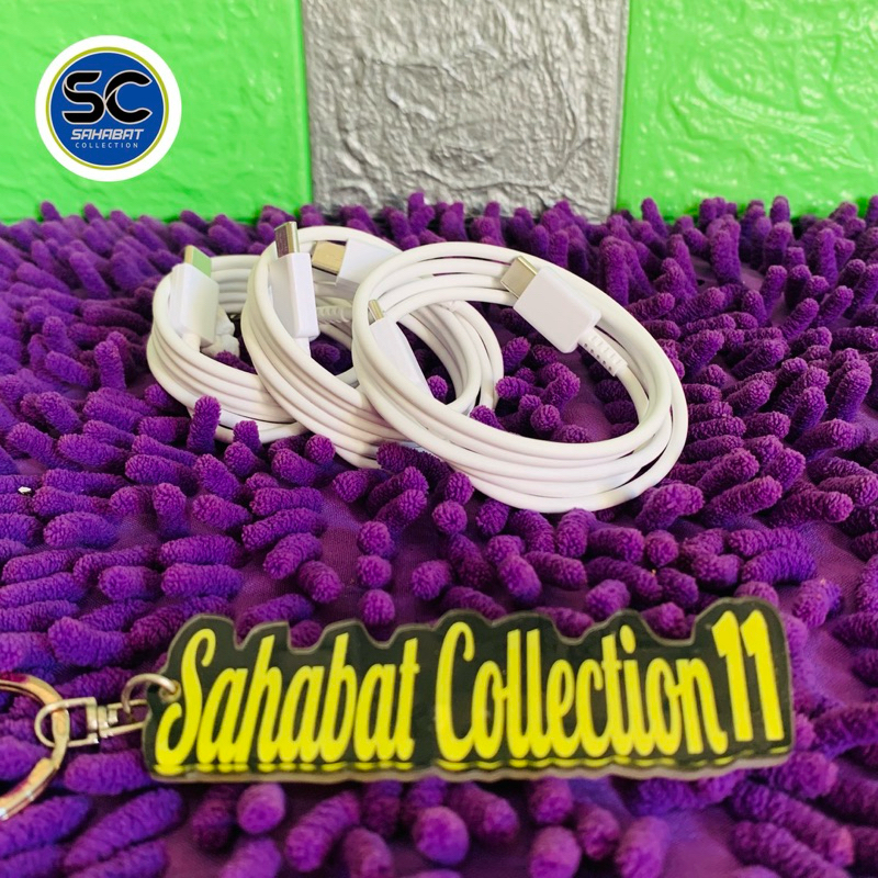 Kabel Charger Samsung Original Bawaan HP