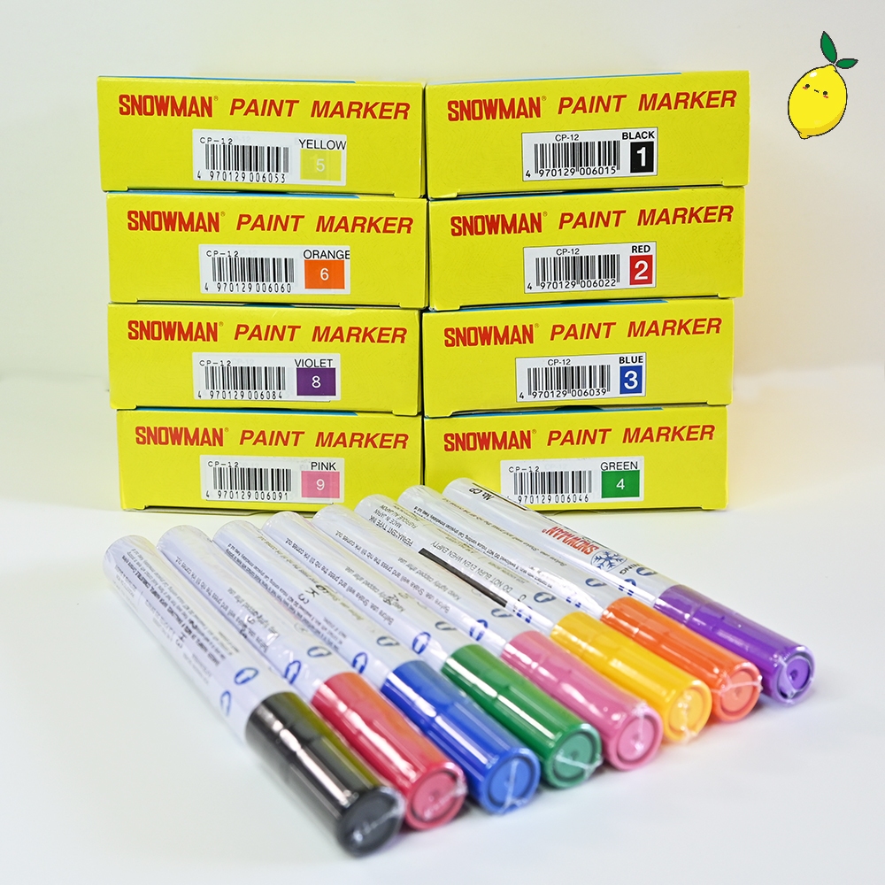 

Spidol Permanen Snowman Paint Marker Warna