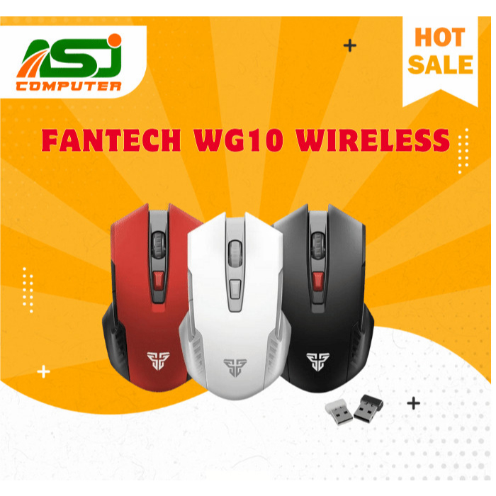 Fantech RAIGOR II WG10 Wireless Mouse Gaming | Fantech WG12 Raigor Mouse Gaming Wireless | Fantech W
