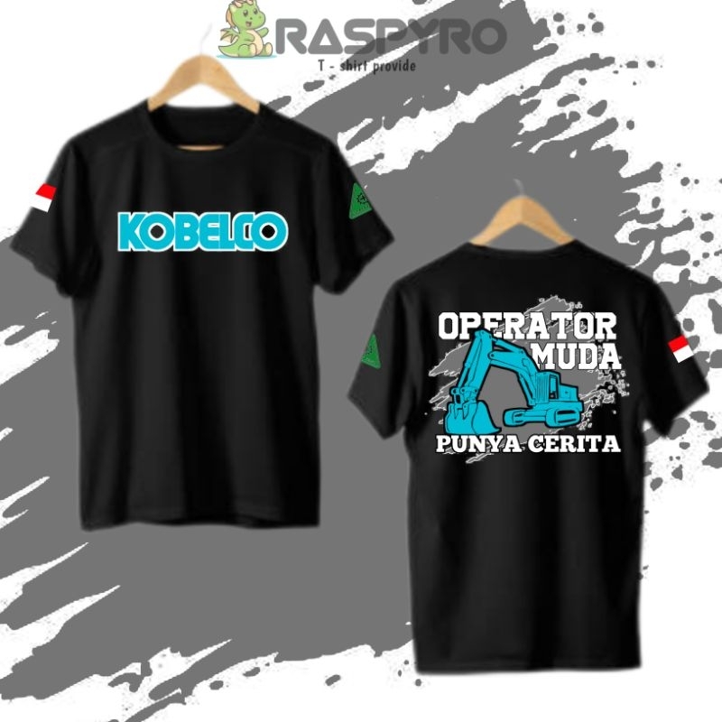 KAOS OPERARTOR KOBELCO KAOS TAMBANG KAOS DISTRO