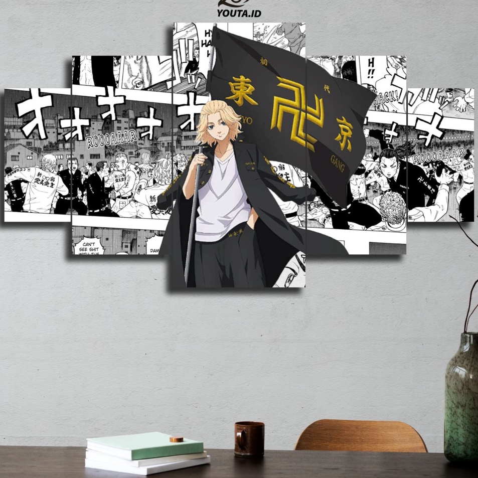 YOUTA HIASAN DINDING ANIME 1 SET Tokyo Revengers
