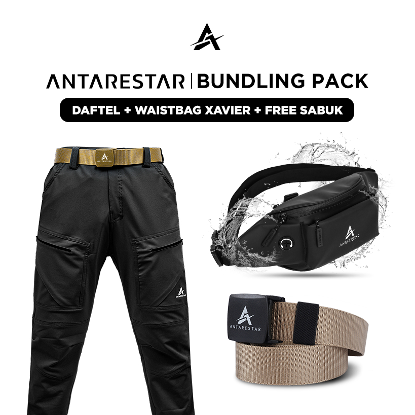 ANTARESTAR Offiicial - Paket Hemat Celana Gunung Daftel Celana Gunung Panjang Outdoor Celana Gunung 
