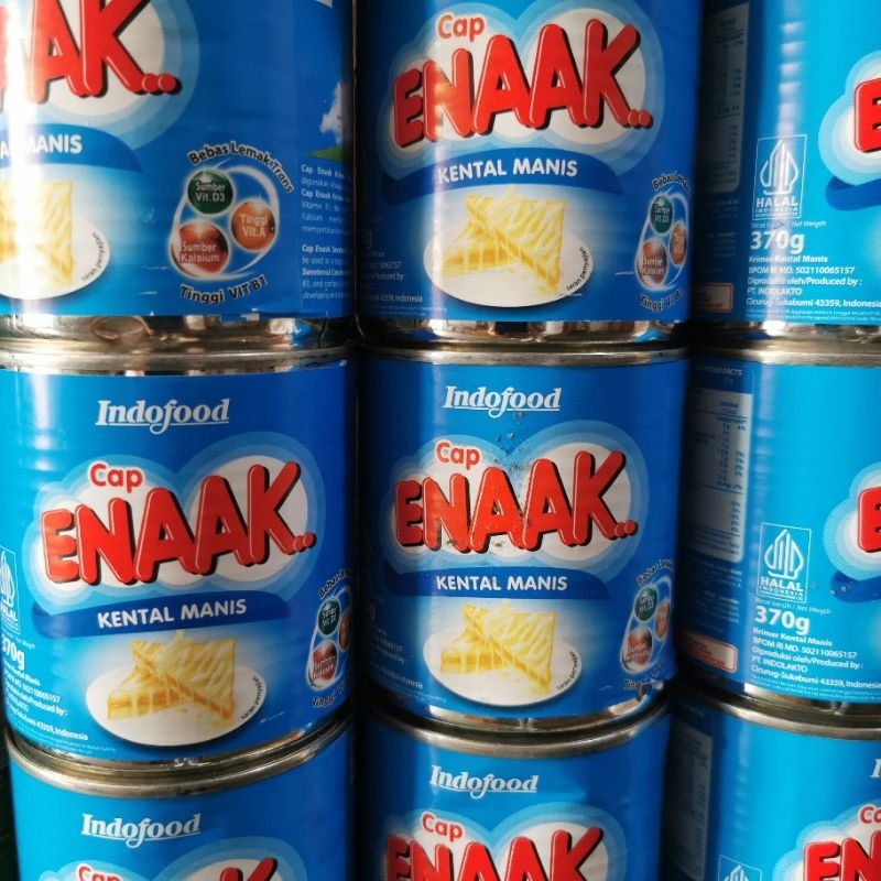 

Susu Kental Manis Cap ENAAK 370gr per pcs