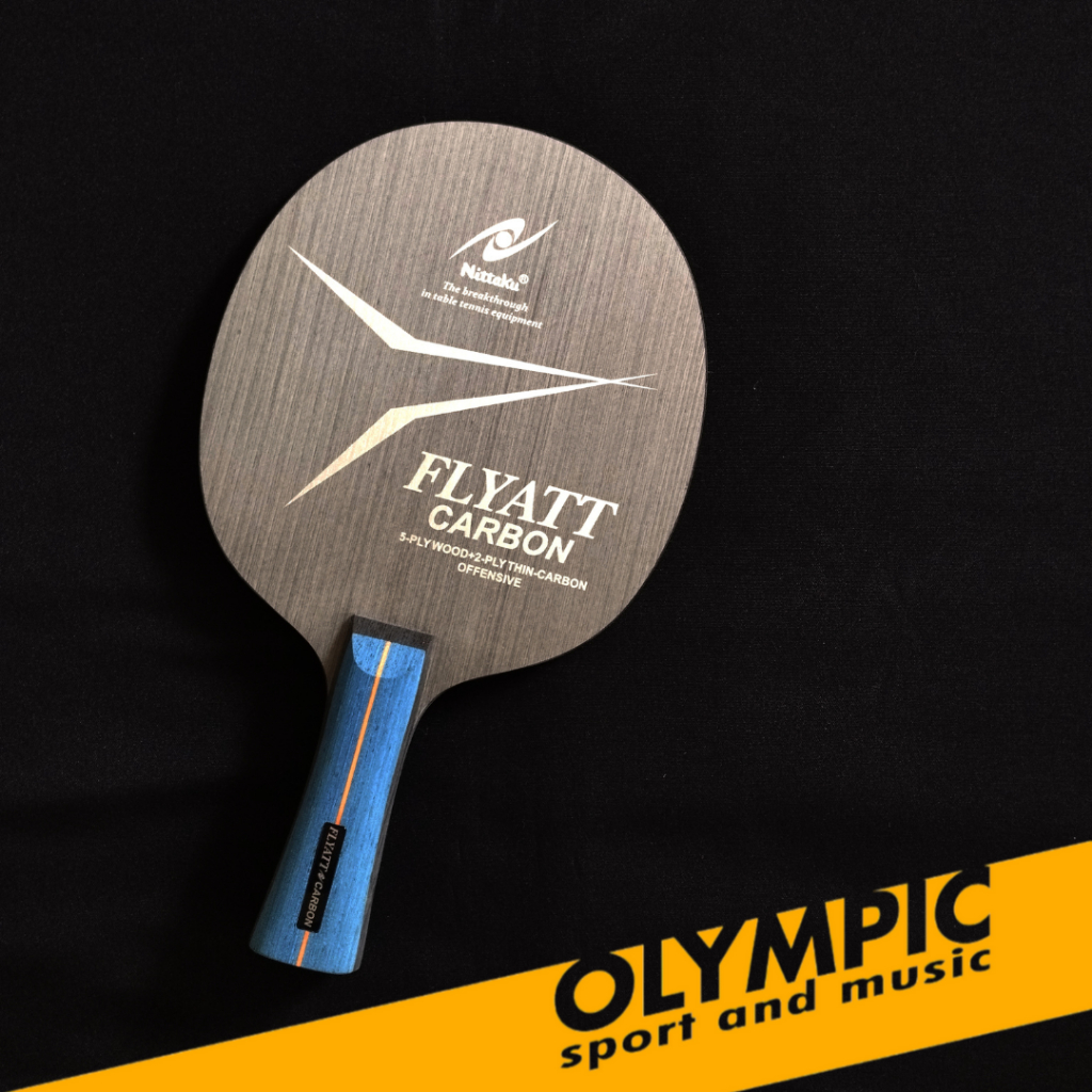 Nittaku Flyatt Carbon Bet Pingpong Tenis Meja ST/FL