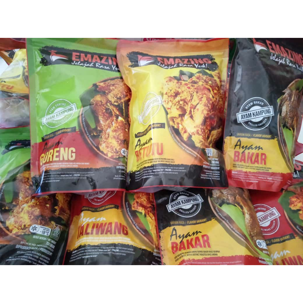 

FROZEN EMAZING Ayam Kampung Ungkep - Goreng/Bakar/Taliwang/Betutu