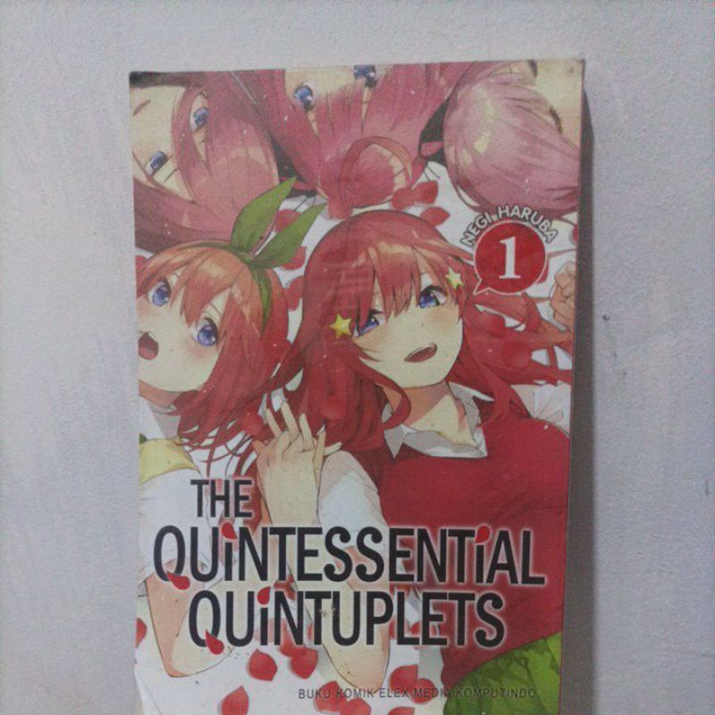 The Quinteseential Quintuplets 1 - Go Toubun no Hanayome 1 ( buku manga komik jepang remaja murah ) 