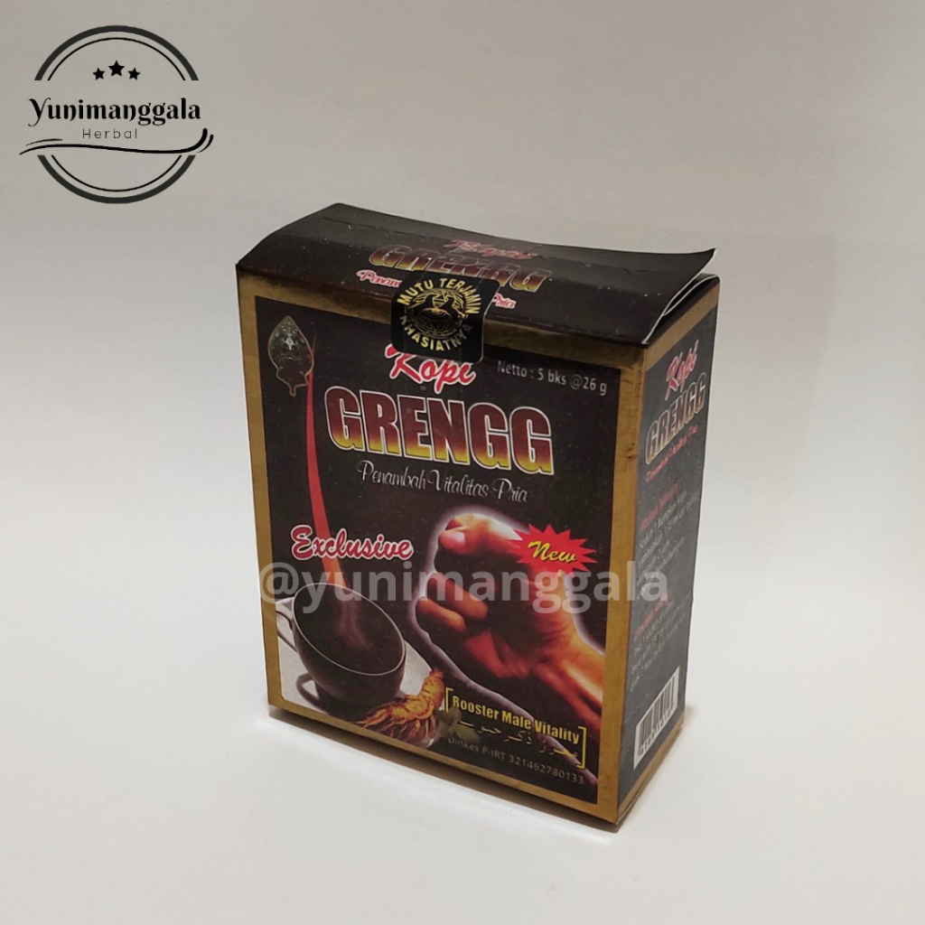 Kopi Gr-eenk Hitam Serbuk