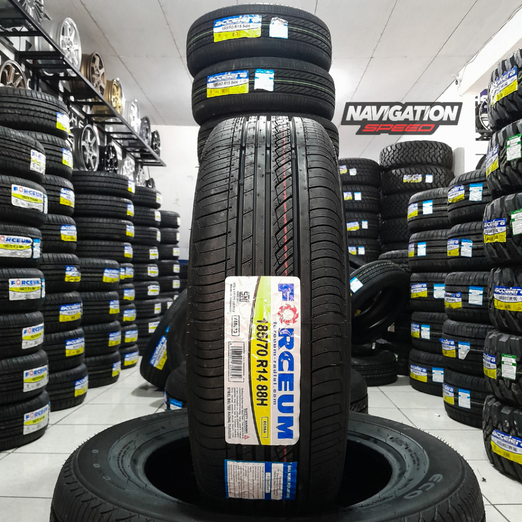 Ban Mobil Standart Avanza Agya R14 185 70 Merek Forceum Ecosa 185/70 R14 Bukan Dunlop