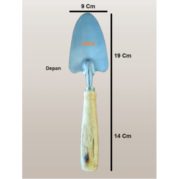 Alat Pertukangan / Alat Pertukangan Murah / Cetok Taman / Cetok Taman Oval / Cetok Bahan Plat Besi /