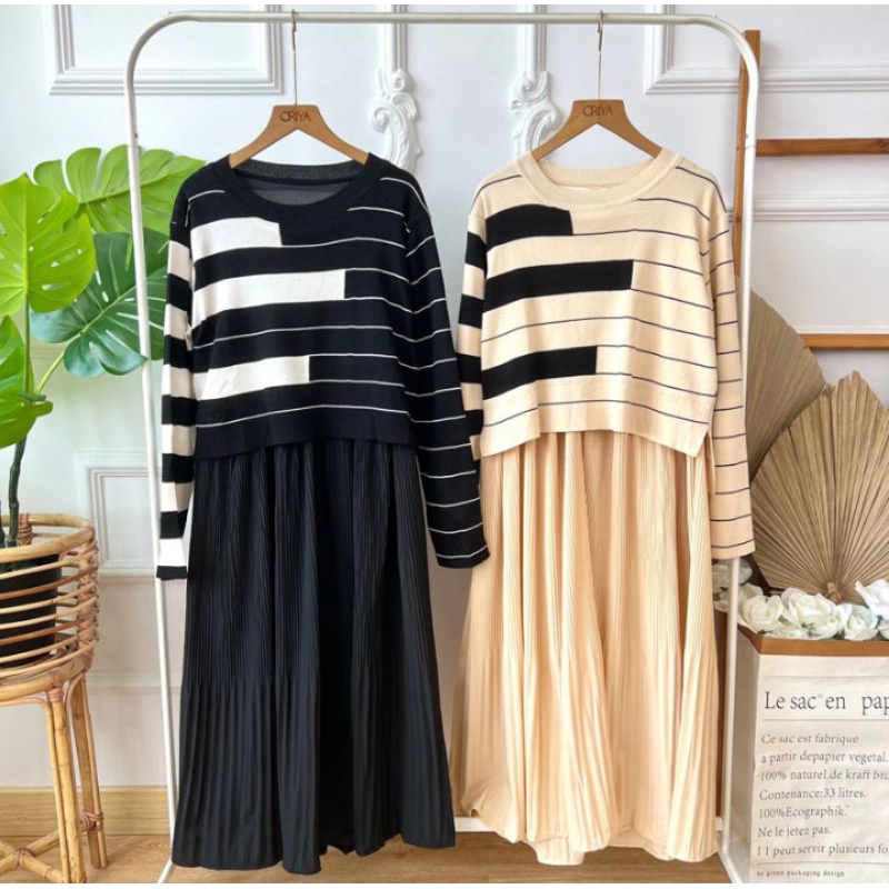 MOZART DRESS PLISKET IMPORT /DRESS BANGKOK BKK