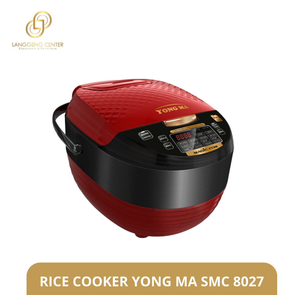 YONG MA | Digital Rice Cooker / MAGIC COM SMC 8027 NEW