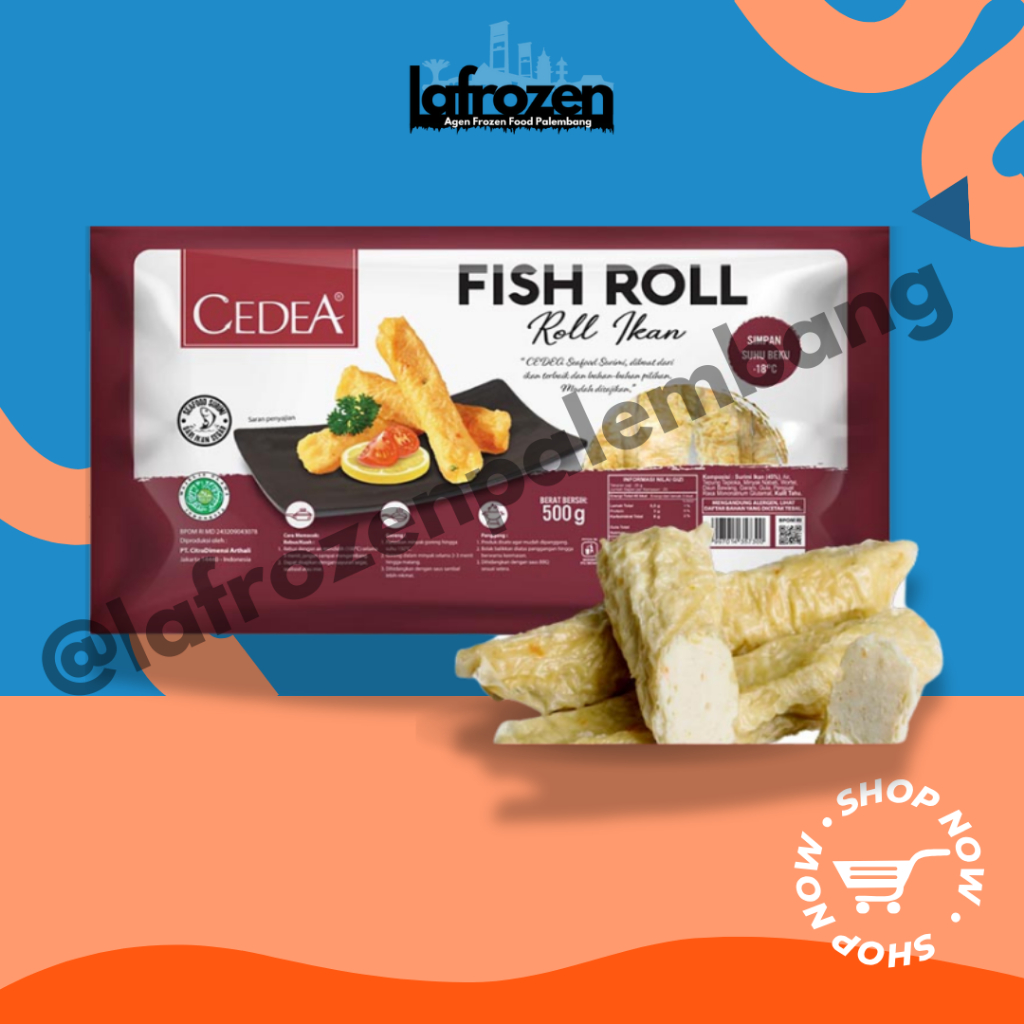 

CEDEA FISH ROLL [500GR]/fish roll original/fish roll