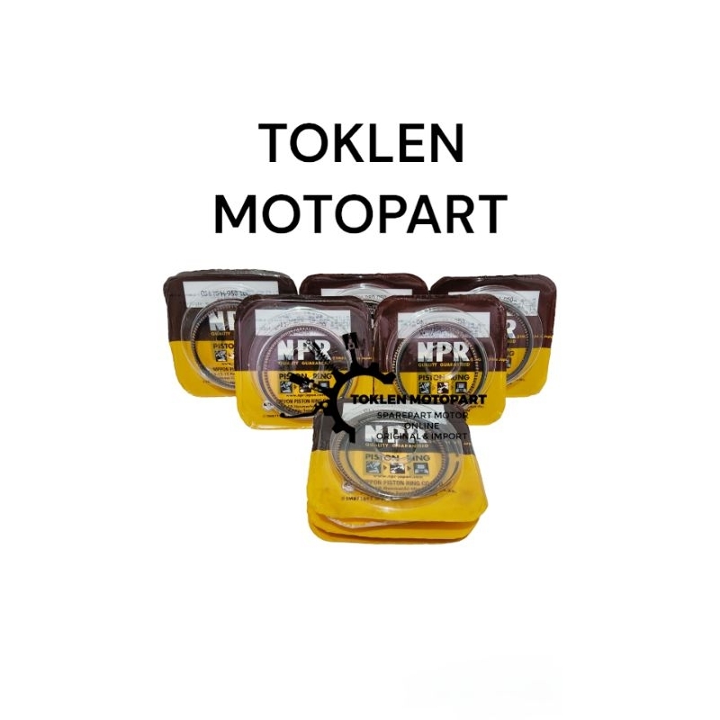 RING SEHER/RING PISTON (KPH) KARISMA, SUPRA X 125 KARBU, KIRANA NPP