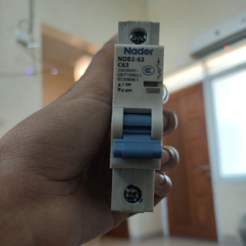 MBC DC 63A merk Nader 1phasa