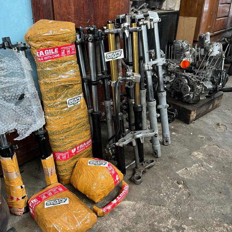 Shok depan tiger megapro