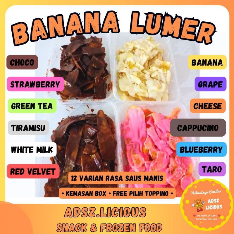 

BANANA LUMER | SIBALU BANANA LUMER by Adsz.Licious kemasan box