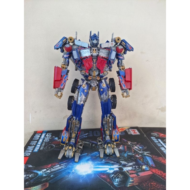 Transformers BMB LS-03 Optimus Prime (Commander of the God of War) - Second (Bekas) - Real Pict.