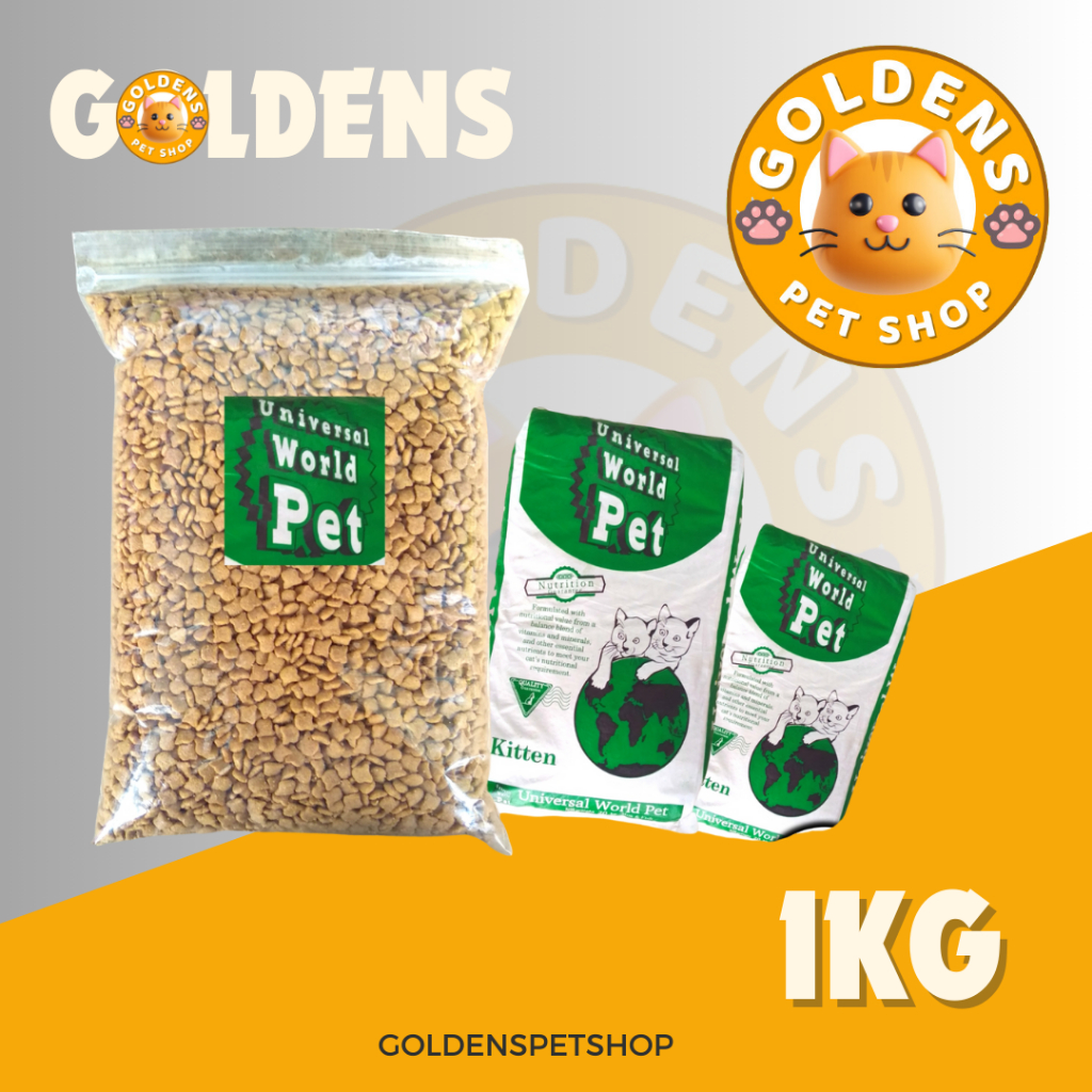 Universal Kitten 1kg repack makanan kucing universal kitten