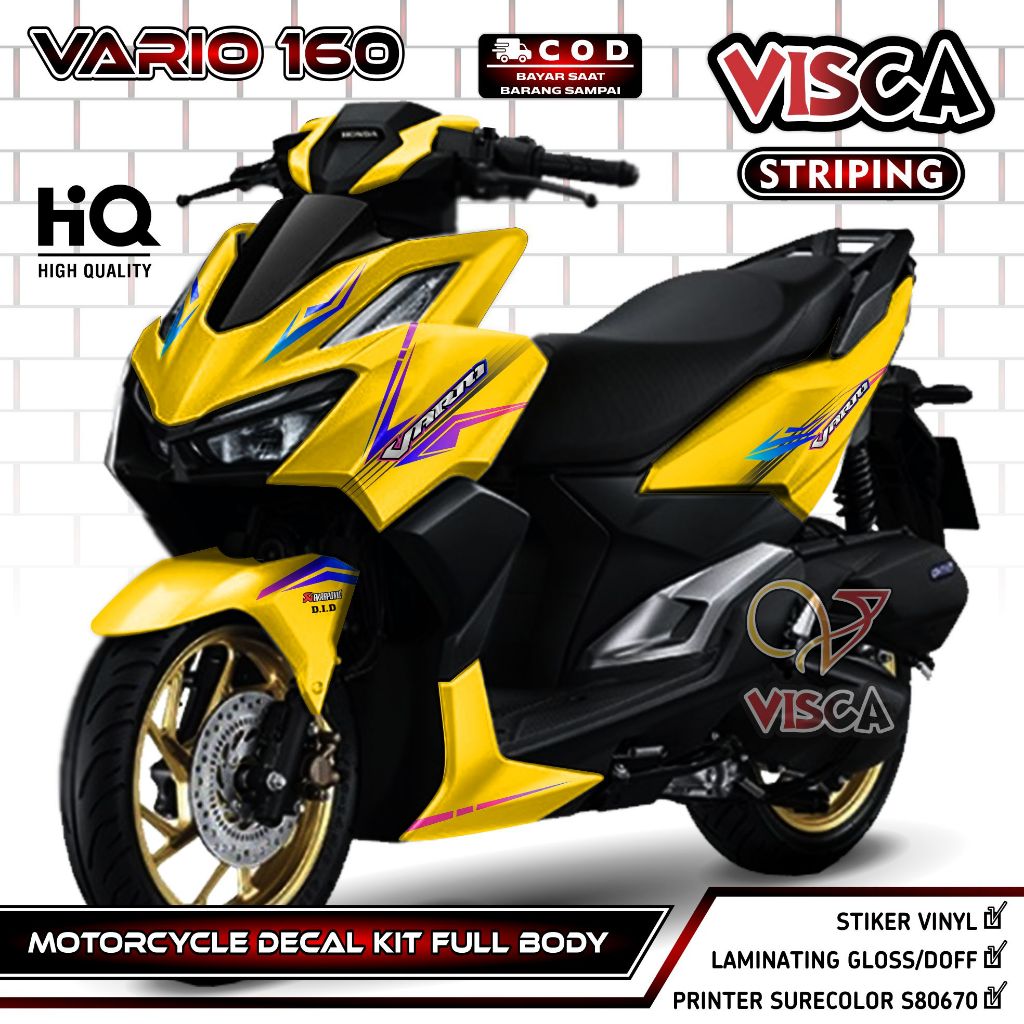 (PROMO SPECIAL) Decal Vario 160 Full Body - Stiker Vario 160 Full Body - Dekal Vario 160 Full Body -