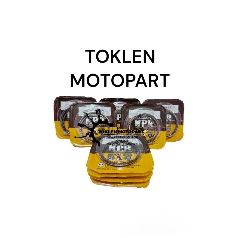 RING SEHER/RING PISTON (KVB) VARIO KARBU, VARIO 110 KARBU NPP