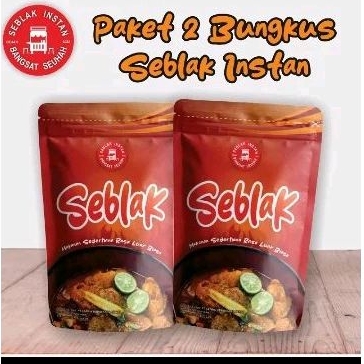 

SEBLAK INSTAN BANG SATRIA ( Paket 2 pcs)