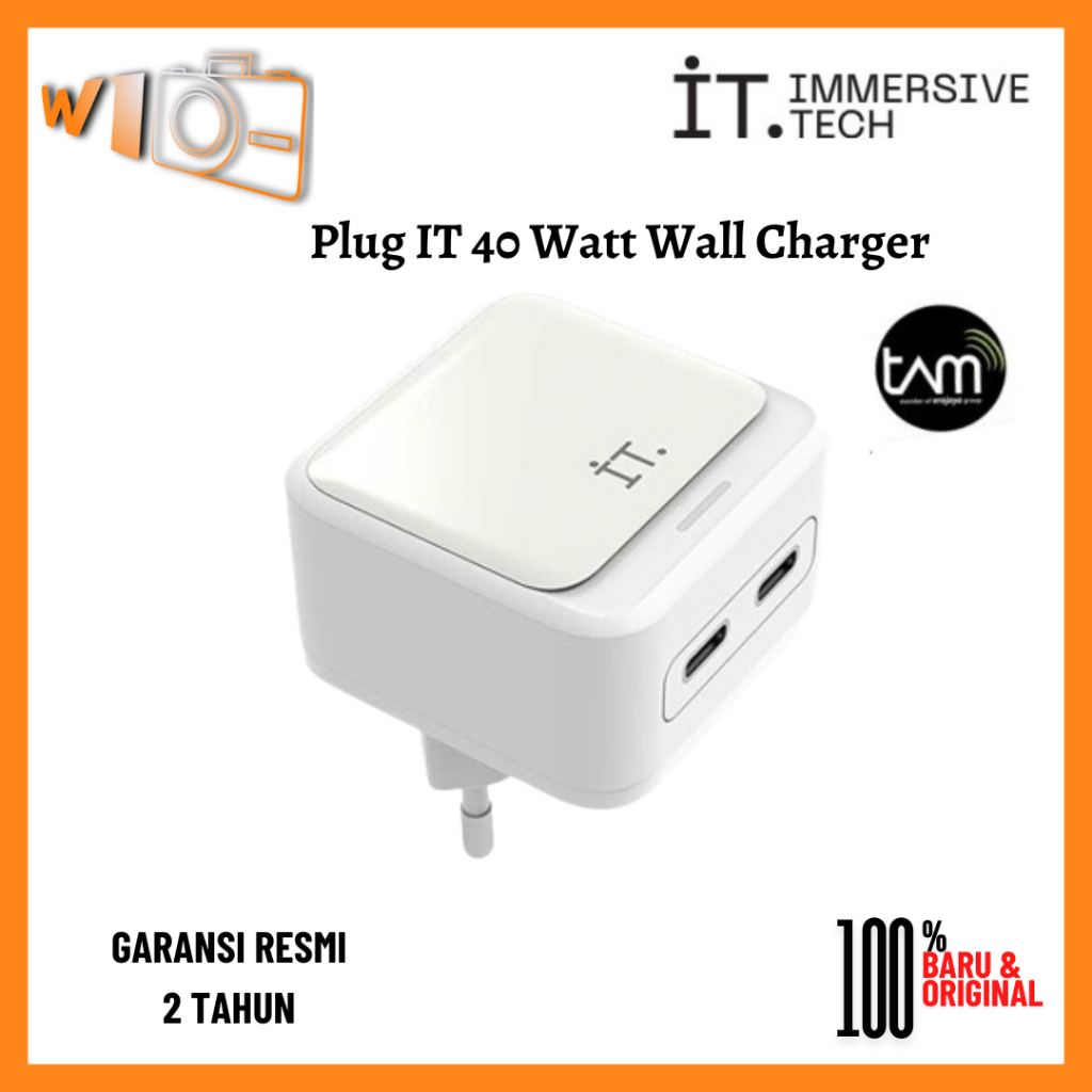 Plug IT 40 Watt Wall Charger