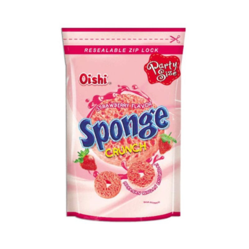 

Sponge Strawberry/ Makanan Ringan Manis