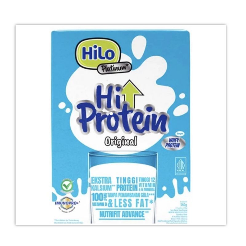 

Hilo Platinum Original 360 gr Susu Bubuk Lansia