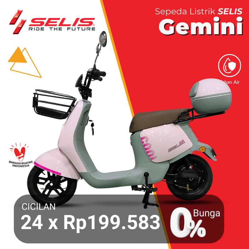 SELIS - Emoped Sepeda listrik Gemini