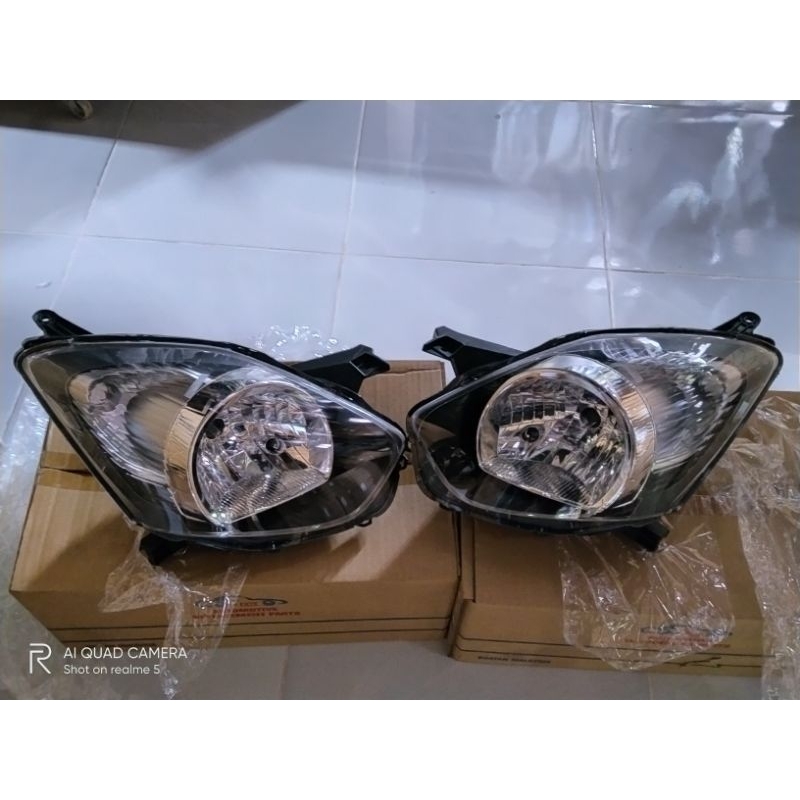 lampu depan agya/ayla 2010-2016