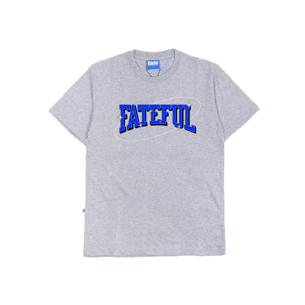 Fateful T-Shirt Ouval Misty Grey