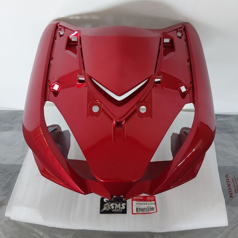Cover FR Top Panel Tameng Depan Merah Maroon Revo Matic Original AHM 64500 KWW A70CSR
