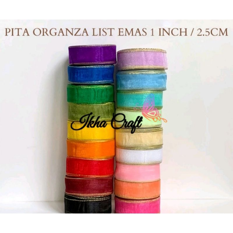 

Pita Organdi List Mast 1" Per Roll