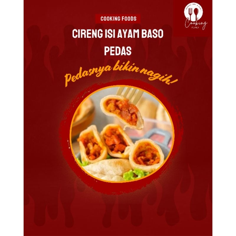 

CIRENG ISI BASO PEDAS | CIRENG BASO MERCON | CIRENG PEDAS ISI 5PCS