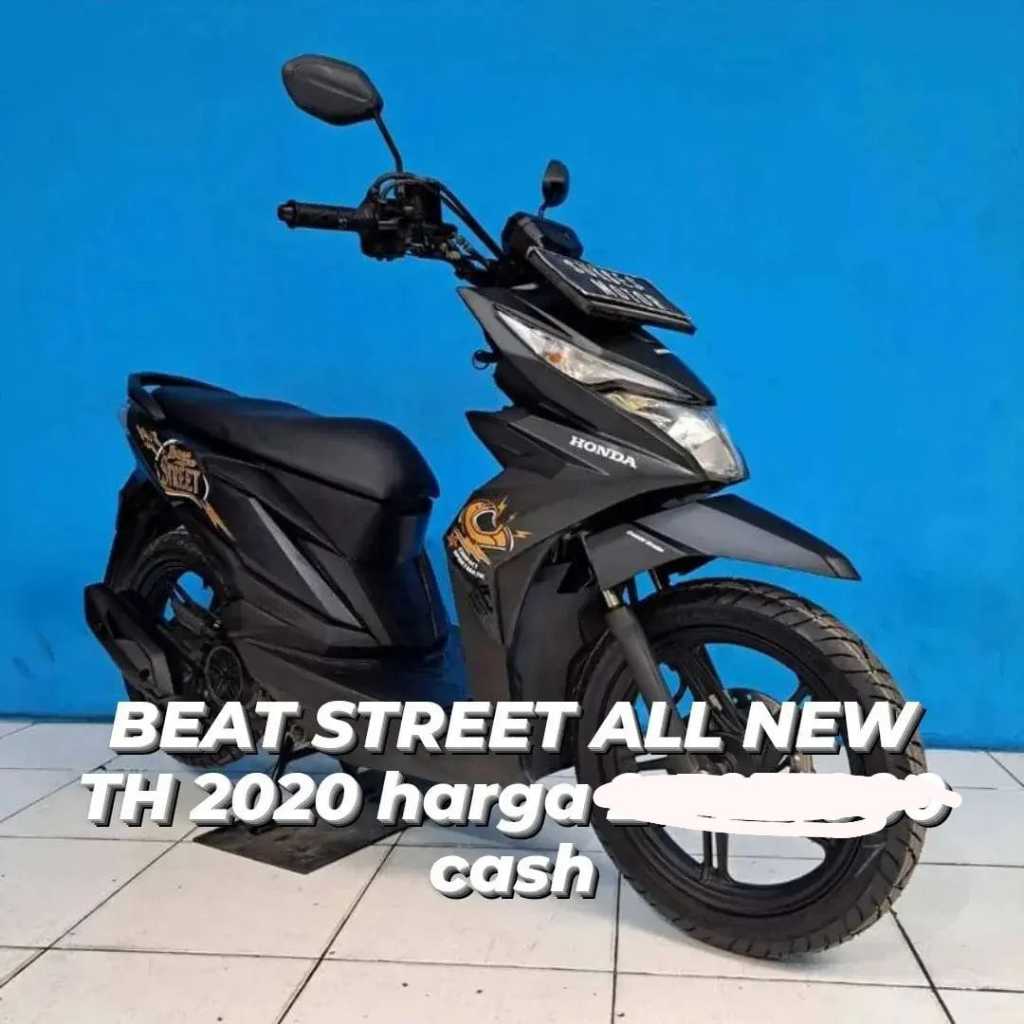 DI JUAL MOTOR BEKAS HONDA BEAT STREET THN 2020