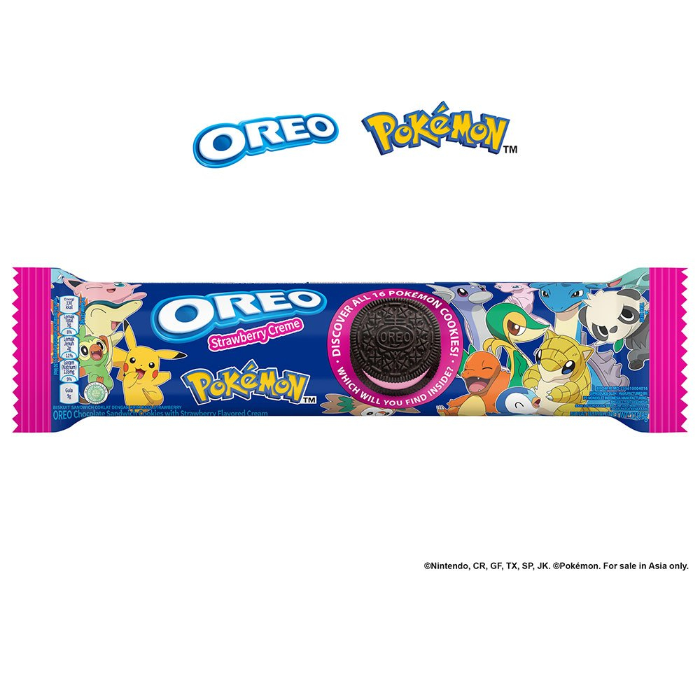 

OREO Sandwich Strawberry Cream Pack 123.5gr