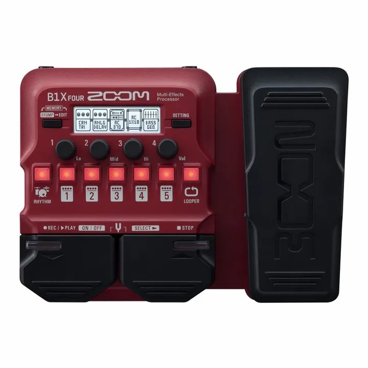 Effects ZOOM B1X FOUR Bass Multi-Effects Pedals