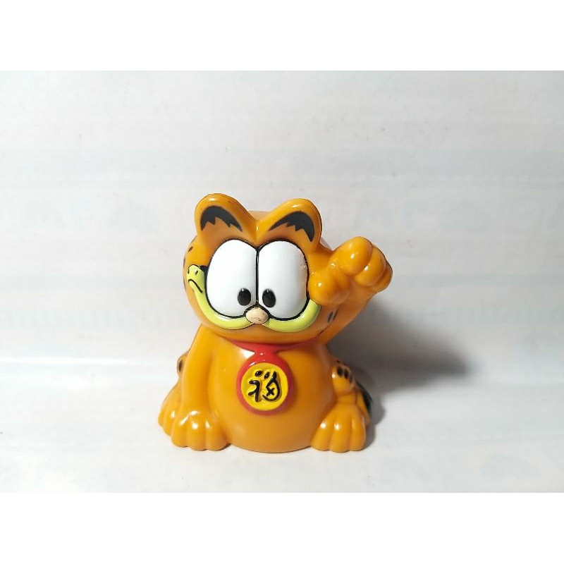 Celengan Kucing Lucky Fortune Garfield Garfil Maneko Maneki Neko Cat Safe Save Saving Money Jar Pigg