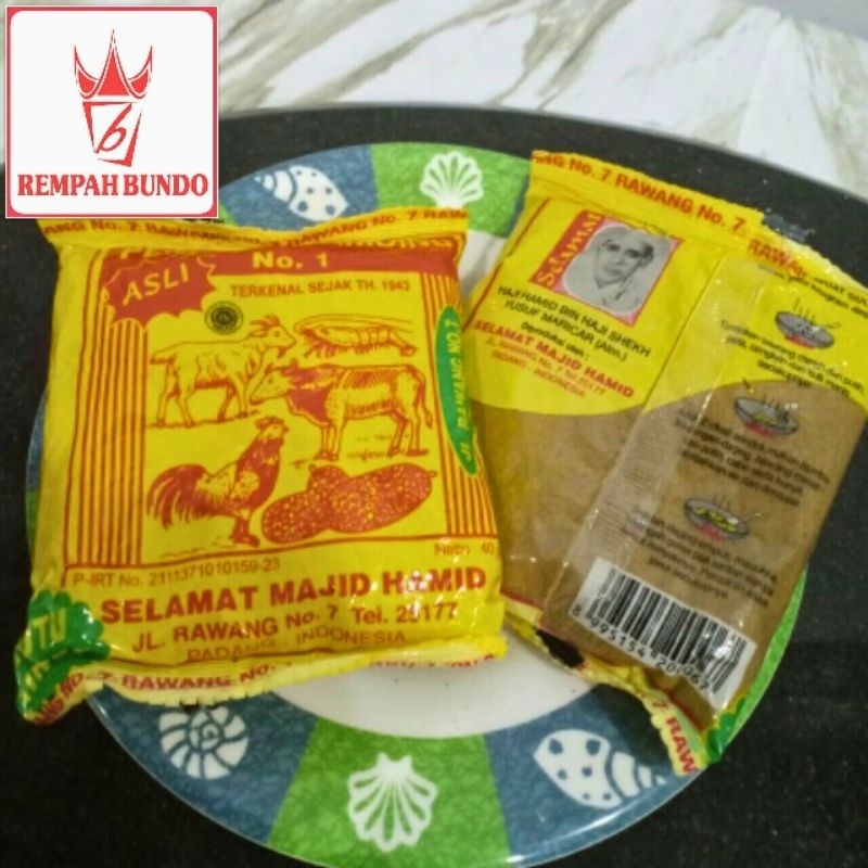 

Bumbu Gulai Kambing Selamat Majid Hamid 40 gr