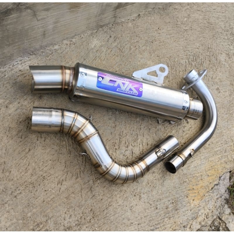 knalpot racing spek 59/bore up original cnk inlet 45 mio ,beat,vario125/150