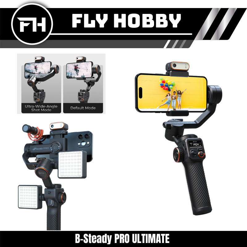 Brica B-Steady PRO ULTIMATE - 3 Axis Gimbal Brica Steady Pro Ultimate