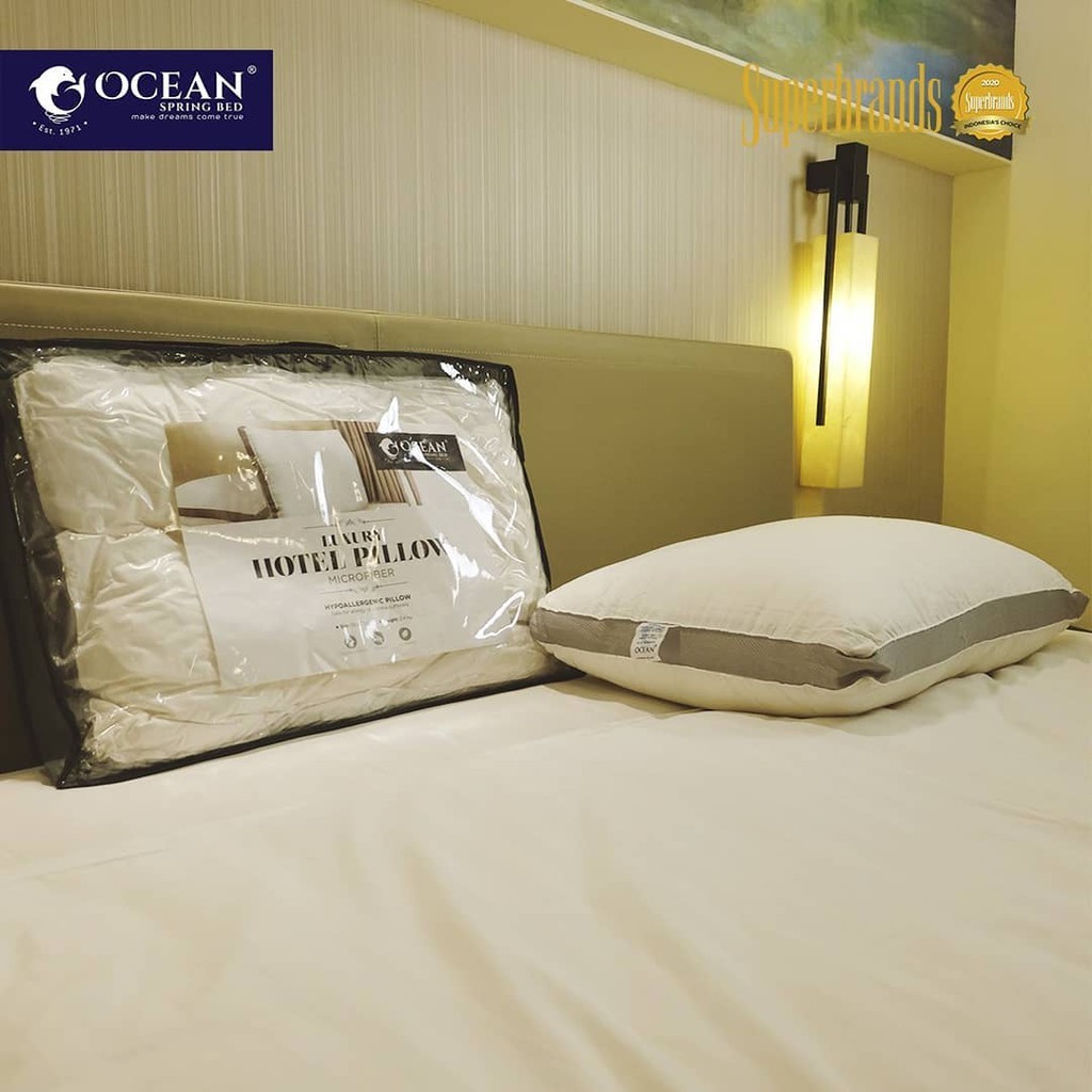 Bantal hotel ocean super soft microfiber/ Luxury hotel pillow ocean/ bantal hotel /  Super Jumbo Sof