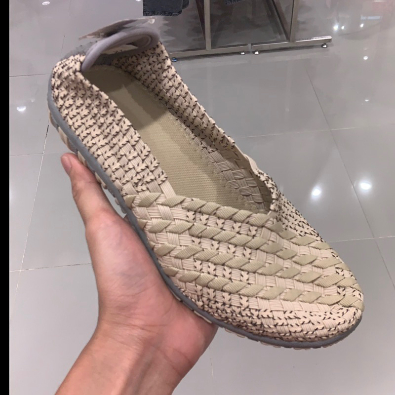 st.moritz sepatu wanita bahan rajut original matahari
