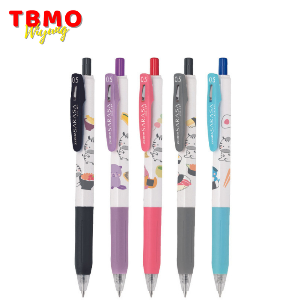

TBMO Bolpen Sarasa Kawaii Animal Series Limited Edition Clip 0.5 Per 1 Pcs