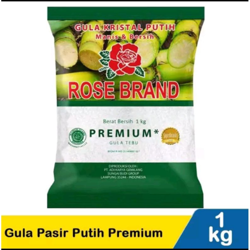 

GULA KEMASAN 1 KG ROSE BRAND HARGA PALING MURAH