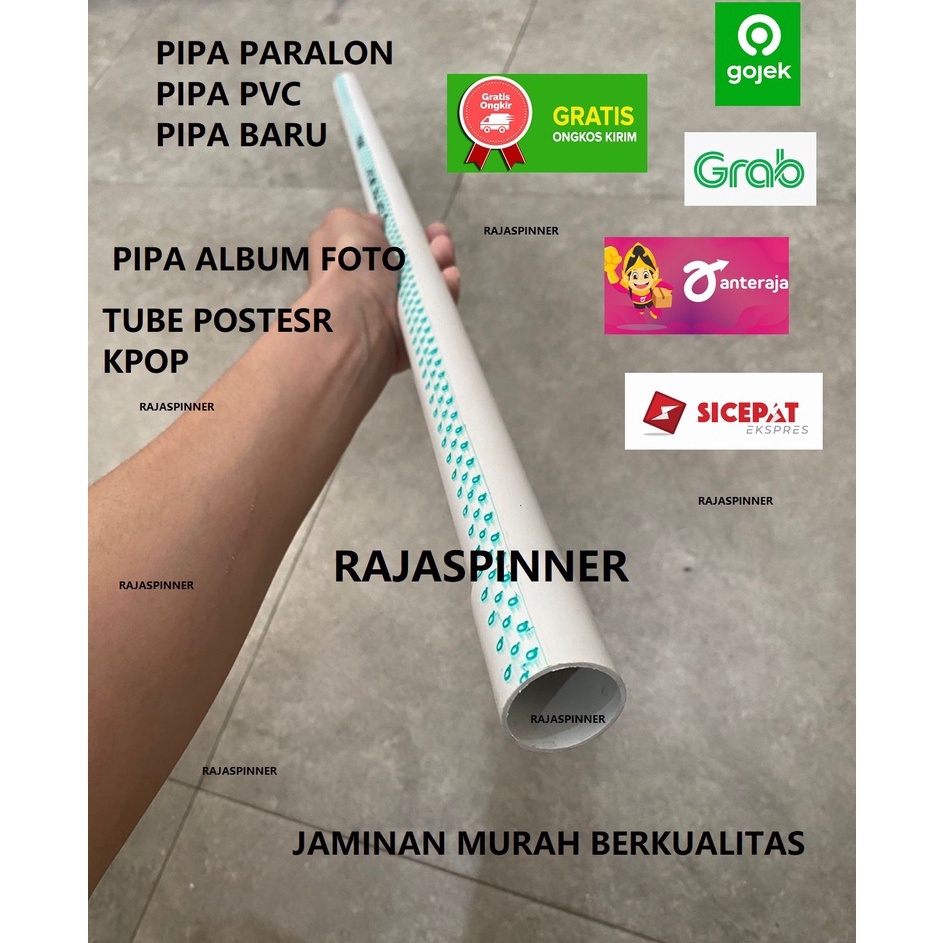 STAR Pipa PVC 12 Inch 1 Inch aw per 1 meter pipa paralon murah bisa ecer