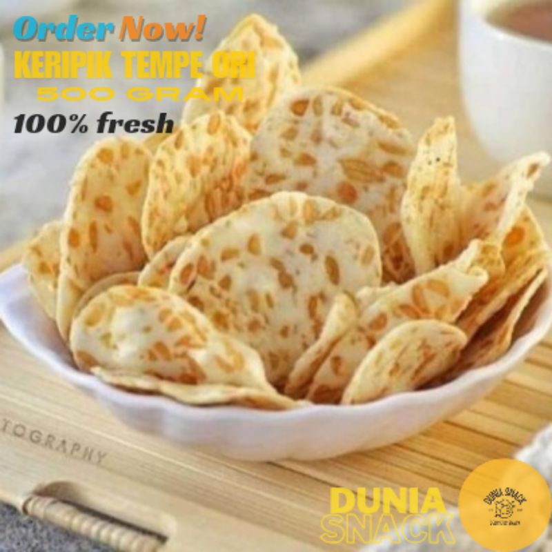 

keripik tempe mini original 500 gram